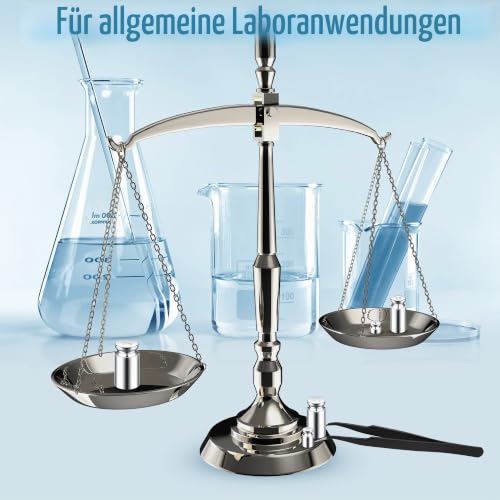 Calibration Weight 1g 2g 5g 10g 20g Calibration Gram Scale Weight Set for Digital Scale Balance and 1 Piece Calibration Weight Tweezer