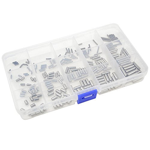 XINGYHENG 225-piece 304 stainless steel M2 M3 M4 dowel pin assortment kit in storage box