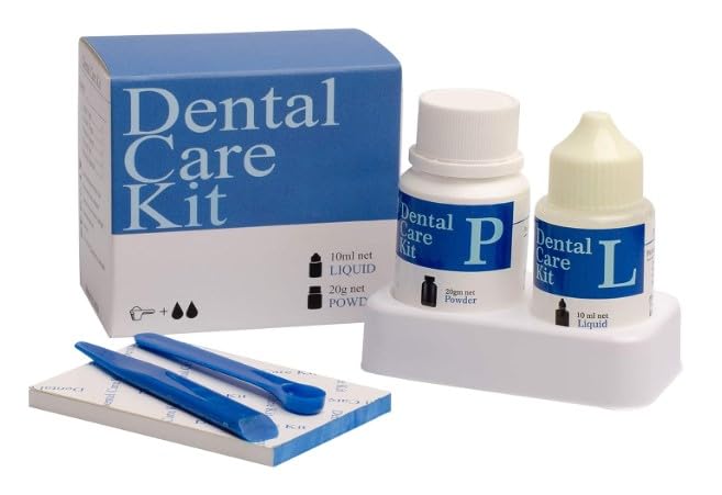 [Australia - AusPower] - Zinc Oxide Eugenol Cement Dental Care Kit for Crowns & Bridges Filling 