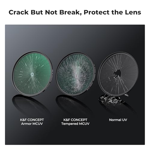 K&F CONCEPT 77mm Explosive-Proof UV Lens Protection Filter 28 Multi-Coated