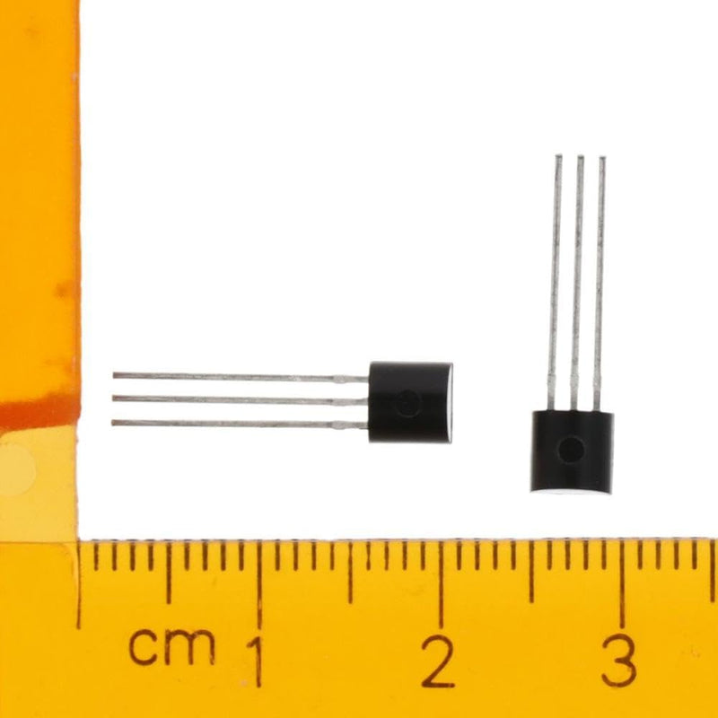 [Australia - AusPower] - DS18B20 10pcs Black Durable 18B20 TO-92 3 Pins Wire Integrated Circuit Temperature IC Sensor Industrial 