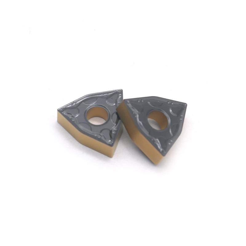 [Australia - AusPower] - CNC Carbide Inserts WNMG431 / WNMG080404-MD for Metal Cutting steel, Semi-Finishing chipbreaker for Turning Cutter, 10 PCS. 