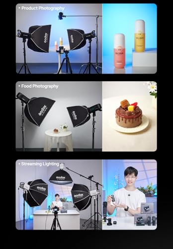Godox UL-45x60 Rectangular Softbox 17.7x23.6in with Bowens Mount Rect 45x60cm (17.7"x23.6")