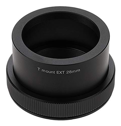 Fotodiox Lens Adapter Astro Edition - Compatible with T-Mount (T/T-2) Screw Mount Telescopes to Fuji X-Series Mount Cameras for Astronomy, T2A-FXRF