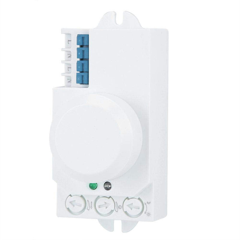 [Australia - AusPower] - 5.8GHz Microwave Sensor Switch Lighting Sensor Body Motion Car Detector Light Switch AC 220V-240V SK-805 