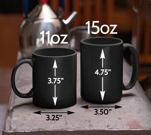 Creator's Cove Stardew Valley Game Black Coffee Mug Drink, Gift for Video Game Lover Farm Adventure Gaming Cup For Family Friends 15 Ounces