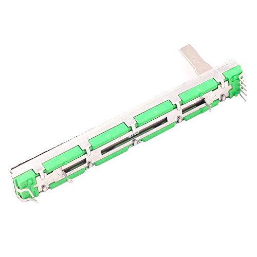 5PCS Straight Slide Potentiometer Mixer Fader B103 10K Ohm 75mm Dual Channel Fader