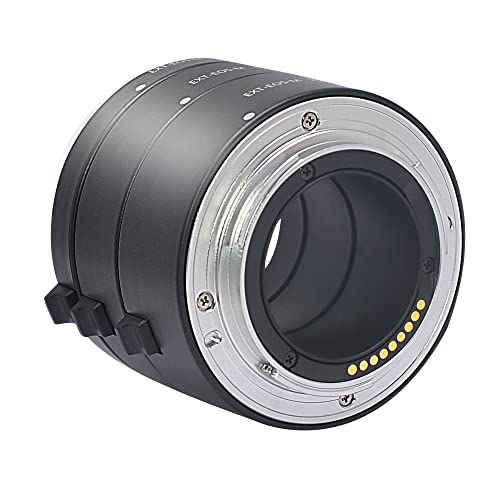 Metal Auto Focus Macro Extension Tube Set for EOS EF-M Monut M6 M2 M3 M5 M50 M100 M200 Cameras EOS-M mount 10+16+21mm