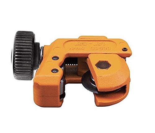 [Australia - AusPower] - Edward Tools Harden Pro Mini Pipe Cutter 1/8” to 7/8” - Cuts Copper, Aluminum, Metal - Multi Use Tube Cutter, PVC Cutter - Cuts Arrows, Lines - Heavy Duty Steel Blade Pipe Cutter Wheel 