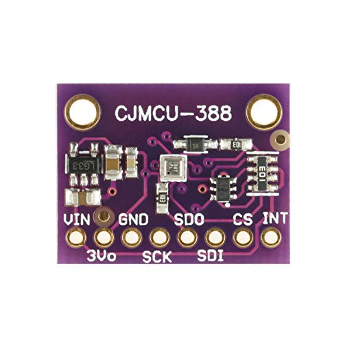 [Australia - AusPower] - 2Pcs BMP388 Digital Temperature Detector Module Atmospheric Air Pressure Sensor Module 24Bit CJMCU-388 Low Noise Pressure Sensor I2C SPI for DIY Smart Home 