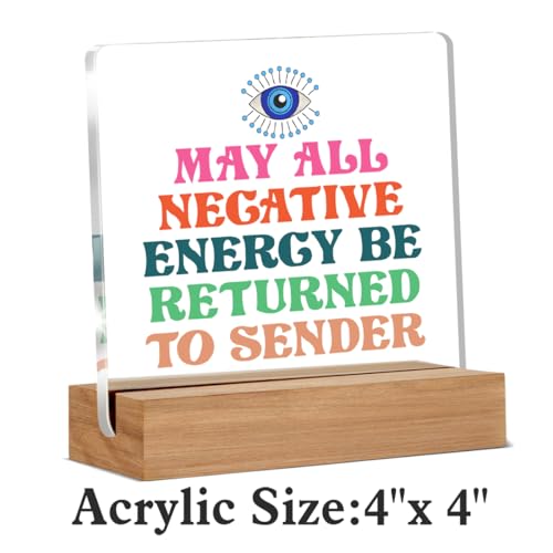 Inspirational Evil Eye Gifts for Women Men Friends Positive Spiritual Gifts