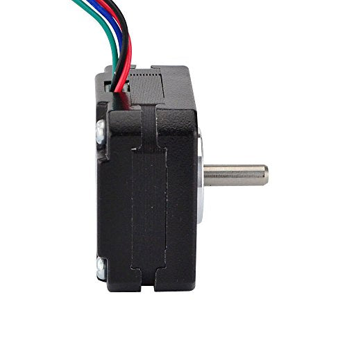 STEPPERONLINE Nema 17 Bipolar 0.9deg 11Ncm 1.2A 42x21mm 4-lead for CNC Milling Engraving Machine