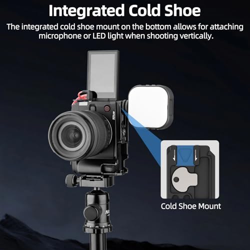Nitze Handgrip for Canon R50 V Camera - T-C08A