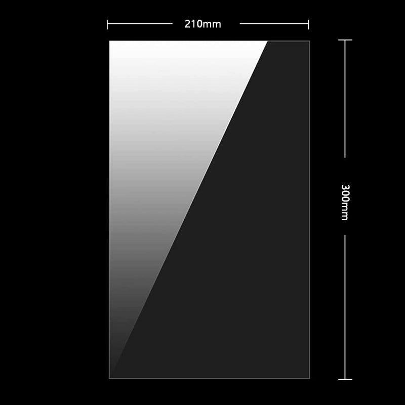 6PCS Creality FEP Film Release Films 300 x 210 x 0.15mm for ELEGOO Saturn 2/Saturn 8K/Saturn S/Mars 3/Mars 3 Pro/ANYCUBIC Photon Mono 4K/ Photon Mono X/Photon M3 LCD 3D Printer Large