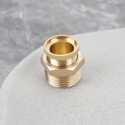 2pcs 3/8"BSPP Male Thread Air Compressor Drain Valve 9mm ID Brass