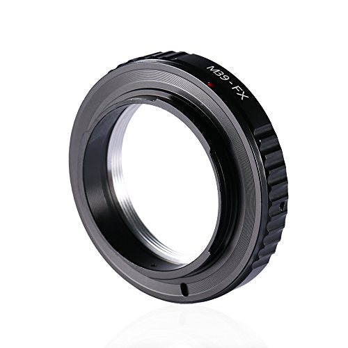 K&F Concept Lens Mount Adapter Compatible with Leica M39 (39mm x1 Leica Thread Mount) Lens to Fujifilm X-Pro1 Mirrorless Camera M39-FX