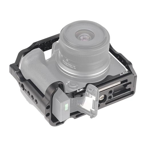 Camera Cage for Canon EOS R10, Built-in NATO Rail