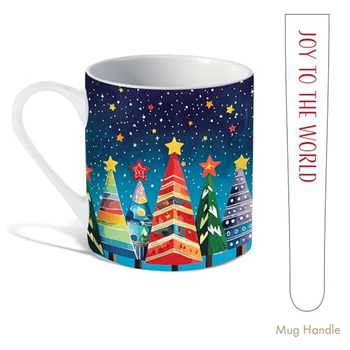 Christmas Mug with Gift Box, Christmas Tree, Christmas Gift for Women & Men