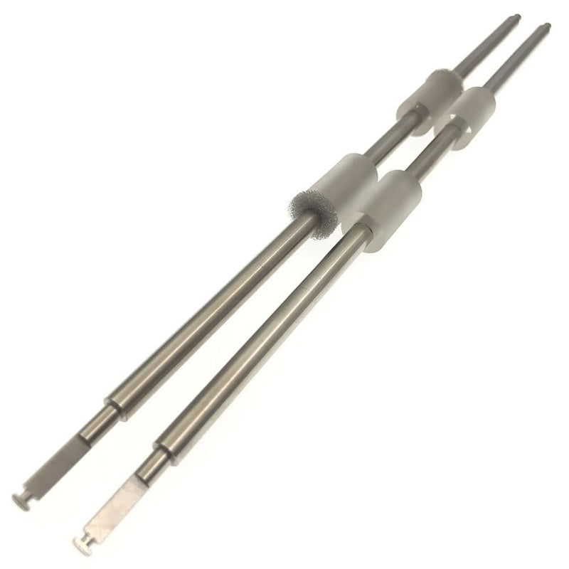 [Australia - AusPower] - Scanner Paper Feed Roller + Exit Roller with Shaft Compatible for Fujitsu S1500 S1500M fi-6110 N1800 S510M S510 S500M S500 fi-5110 (Scanner Paper Feed Roller) Scanner Paper Feed Roller 