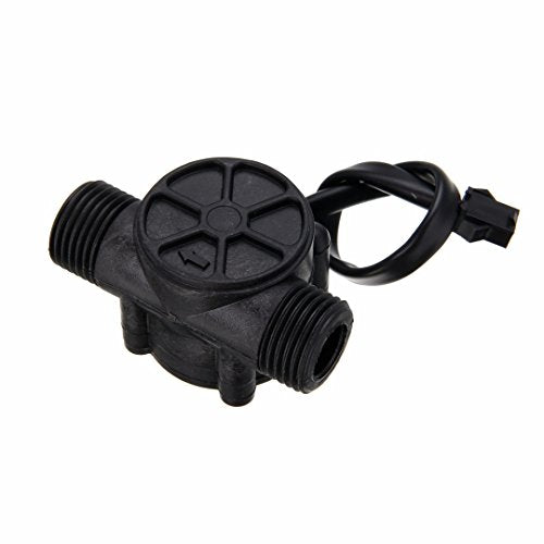 Hailege Water Flow Sensor G1/2 Inch Water Flow Hall Sensor Switch 1-30L/min 1.75MPa Flow Meter Flowmeter Counter Water Flow Sensor