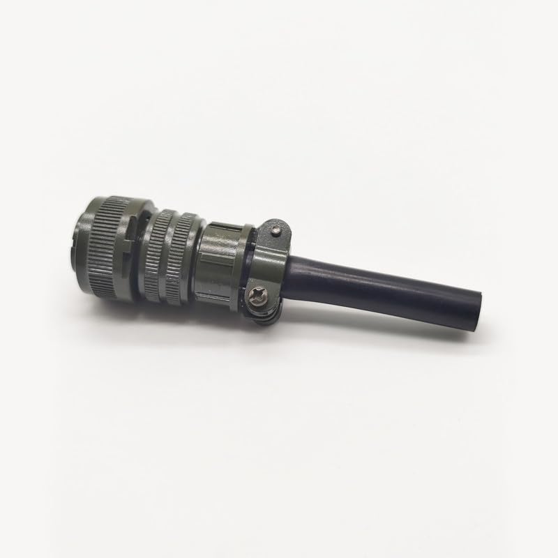 [Australia - AusPower] - MS3106A14S-5S Industrial Circular Connector, MIL-DTL-5015 Series Threaded Connector 5 Pin Contacts Solder Female Connectors Straight, 14S Shell Size 