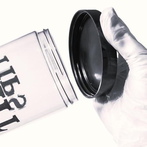 (Set of 6) Tip Jars for Bartenders and Restaurants | Clear SAN Plastic Tip Carafe/Jar for Money | 10-inch Large Cool Tip Container for Restaurants, Bars, Cafes, and Pizzerias by GEEX DEPOT (6)