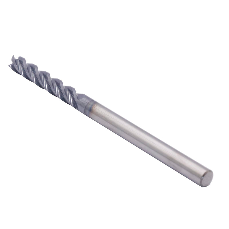 [Australia - AusPower] - BestParts High Performance Solid Carbide Long End Mill - AlTiN Coated, 30 Degree Helix, 4 Flute, 1/4" Cutting Diameter, 1/4" Shank Diameter, 1-1/2" Length of Cut, 4" Overall Length, Square End 