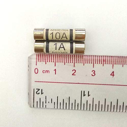 [Australia - AusPower] - 4PCS UNI-T Multimeter Ceramic Fuse 10A 250V and 1A 250V for ut61a ut61b ut61c ut61d ut61e Digital multimeter 10A 1A Multimeter Fuse 