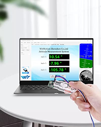 WitMotion HWT101 MEMS Tilt Angle Module, Integrated Crystal Gyroscope, Measurement Z Axis Angle Only