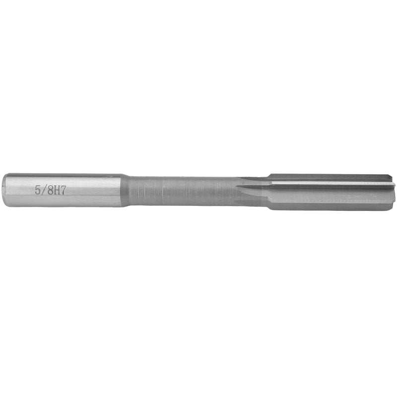 [Australia - AusPower] - 5/8" Chucking Reamer, H7 HSS Straight Flutes Lathe Machine Reamer 5/8 Inch, High Speed Steel Round Shank Milling Cutting Tool 5/8" 1 Piece 