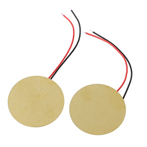 Pack of 10 35 mm Piezo Elements Summer Sounder Sensor Drum Disc + Wire CopperBusiness & Industrial Electronics & Measurement Electronic Components
