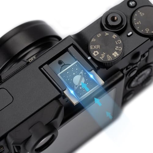 Camera Metal Hot Shoe Cover Shutter Buttons Set for Nikon z30/z50/d810/d610 for Fujifilm X100VI X-T30 X-Pro3 X-Pro2 X-E4(Brass Universe Set) Brass Universe set