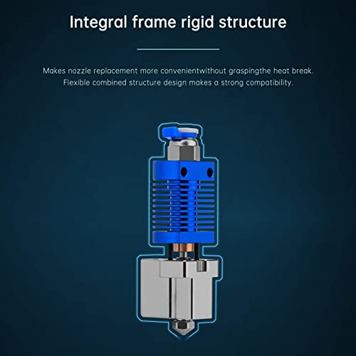 Bimetal Plated Copper Heater Block for CR10 Ender 3 V2 Pro Ender 5 Pro/Plus 3D Printer