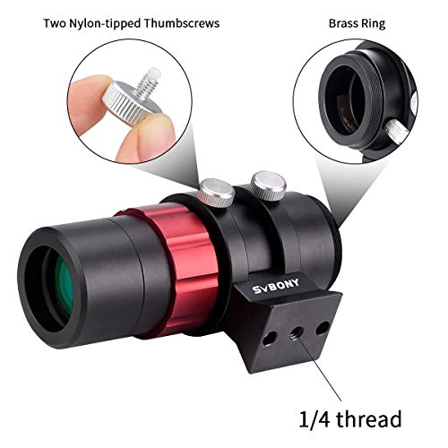 SVBONY SV165 Guide Scope, 30mm Focal Ratio F4 Mini Finder and Guide Scope
