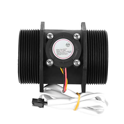 Flow Meter, DN50 G2 Turbine Flow Meter, Water Flow Meter, Water Hall Sensor Switch Meter for Water Heater, Water Treatment System