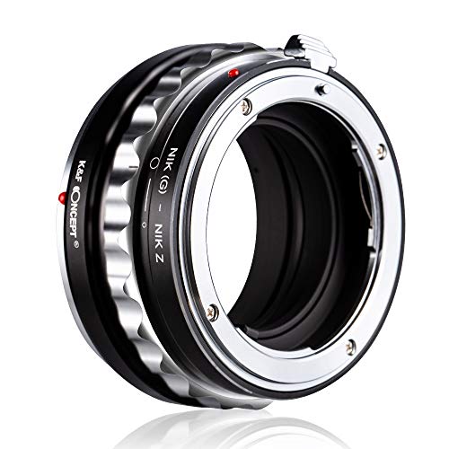 K&F Concept Lens Mount Adapter Compatible with G AF-S Mount Lens to Nikon Z6 Z7 Camera