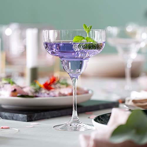 Villeroy & Boch Purismo Bar Margarita Glass : Set of 2, 6.75 in/11.5 oz, Crystal Glass, Clear