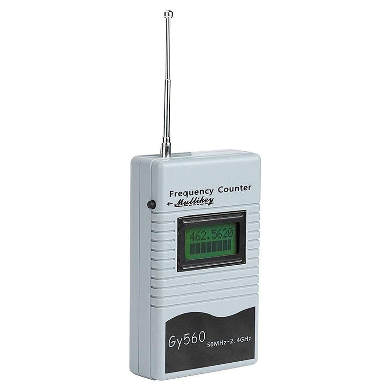 Car Frequency Counter, Car Walkie Talkie Frequency Meter, GY560 Portable 50MHz to 2.4GHz Frequency Counter Two-Way High Frequency Measuring Tool for Cars