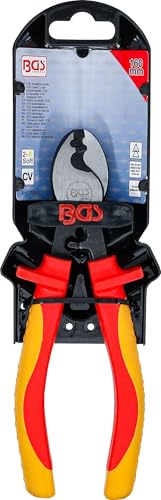 BGS 35885 VDE Cable Cutter 160 mm up to 17 mm Diameter up to 1000 V | DIN ISO: EN 60900, stripping function, single and multi-core cables, chrome vanadium steel Cable Cutter | 160 mm