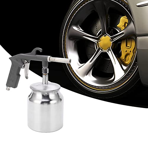 Tissting sandblaster gun kit with 750CC aluminum pot and blasting nozzle