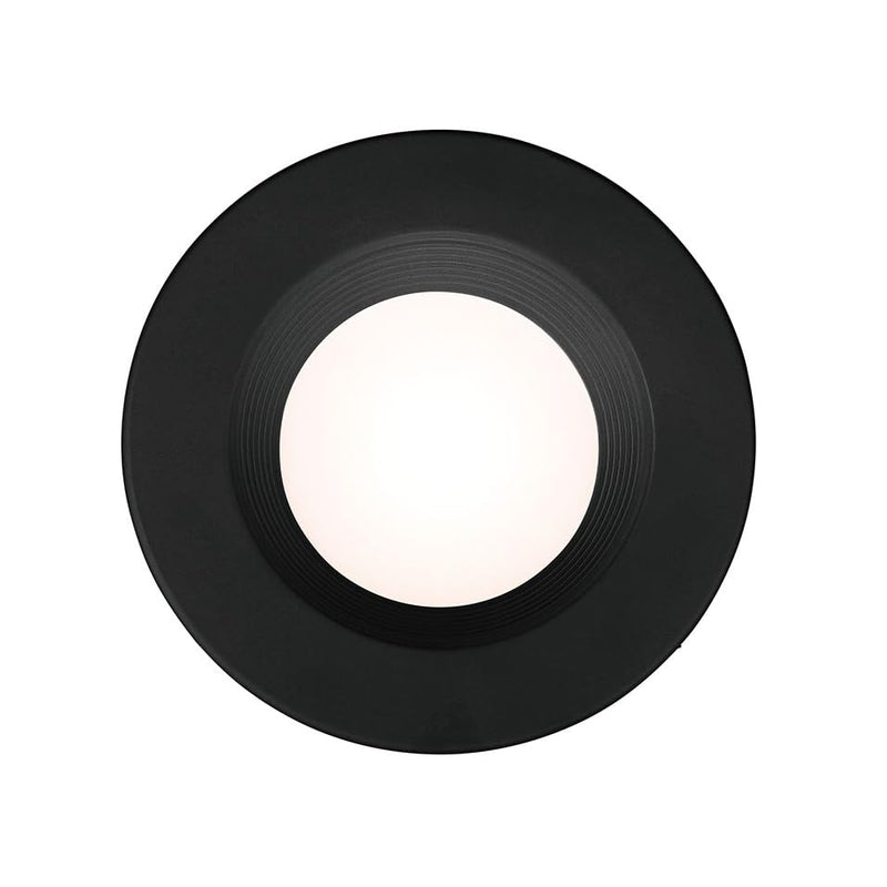 [Australia - AusPower] - DESIGNERS FOUNTAIN 5/6 Inch LED Recessed Lights, 5CCT Dimmable IC Rated Downlight, 12W 1000LM, Energy Star, Retrofit Ceiling Light, Adjustable 2700K to 5000K, Black Baffle Retrofit Trim, EVL61093T50BK 5/6 inches 2700K 3000K 3500K 4000K 5000K 