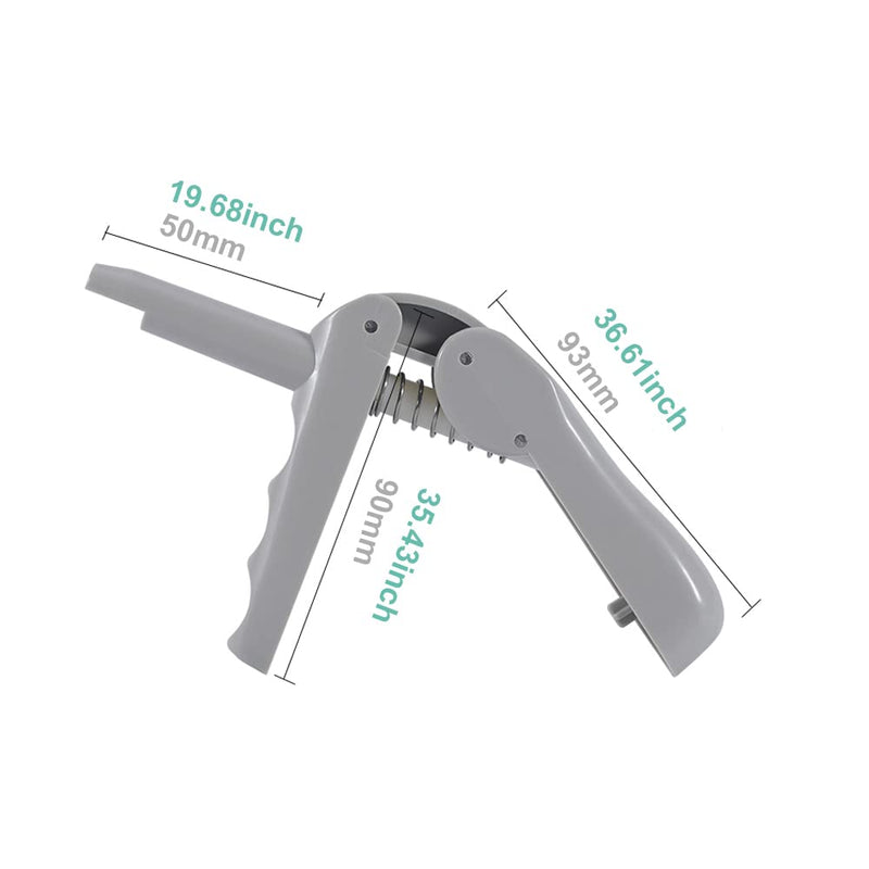 [Australia - AusPower] - Dental Composite Gun Dispenser Impression Mixing Dispensing Gun Impression Material Applicator (1PCS) 1PCS 