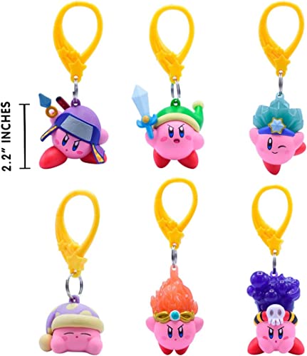 Kirby Series 3 Glow‑in‑The‑Dark Backpack Hanger – Official Just Toys LLC Blind‑Bag Collectible (1‑in‑24 Rare GID Character)