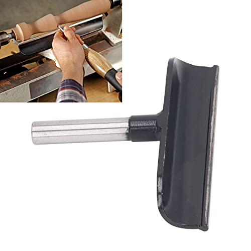 Generic Wood Lathe Tool Rest, Stainless Steel, 16mm Dia, 15cm Long, for Woodworking