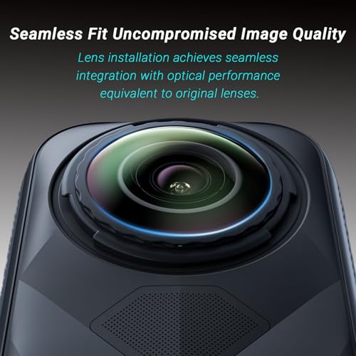 Insta 360 X5 Replacement Lens Complete Kit Accessories, with 2 × Replaceable Lenses for Insta360 X5, Plus Tools to Replace and Clean The Lens