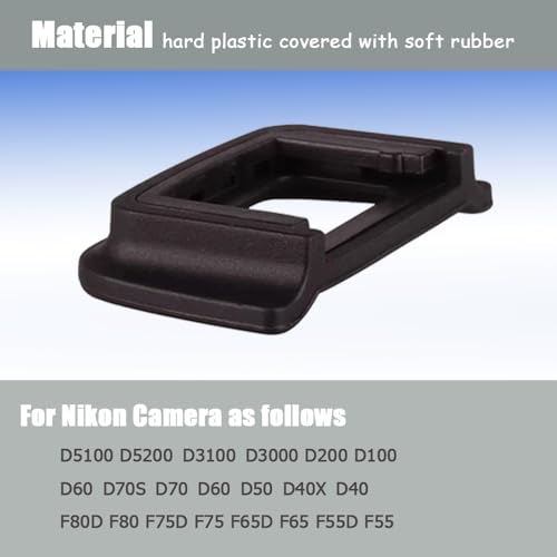DK20 Eyepiece Cup Viewfinder for Nikon D5200 D5100-2PCs