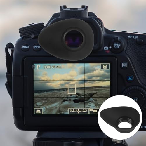 Veemoon Viewfinder Eye Cup Camera Eyecup Replacement Accessories Rubber Camera Eye Shade Viewfinder Eyepiece Part for Broken Repair 2.16 X 1.77 X 1.18 in