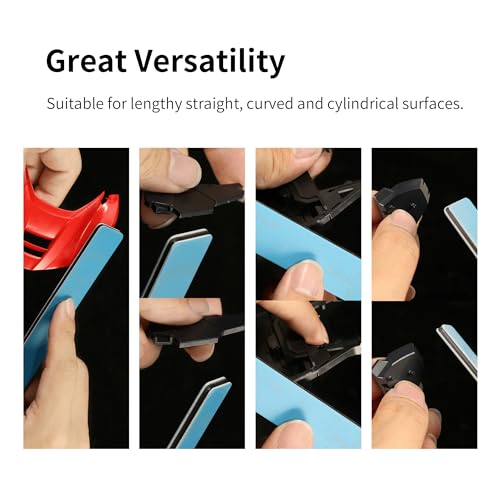 DSPIAE 21-piece semi-rigid sanding sticks with 7 grids for modeling and hand tools