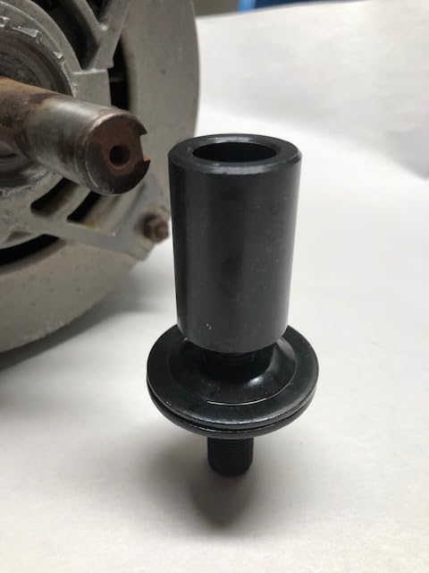 [Australia - AusPower] - 3-1/2” Short Shaft Arbor Extension fits 5/8" RIGHT side shaft Motor Arbor or Threaded Shaft Adapter for Buffing Grinding Wheels/For Bench Grinder Qty 1 