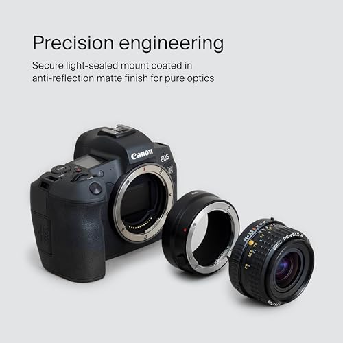 Urth Lens Mount Adapter Compatible with Pentax K to Canon RF (Manual)